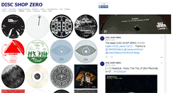 Desktop Screenshot of discshopzero.com